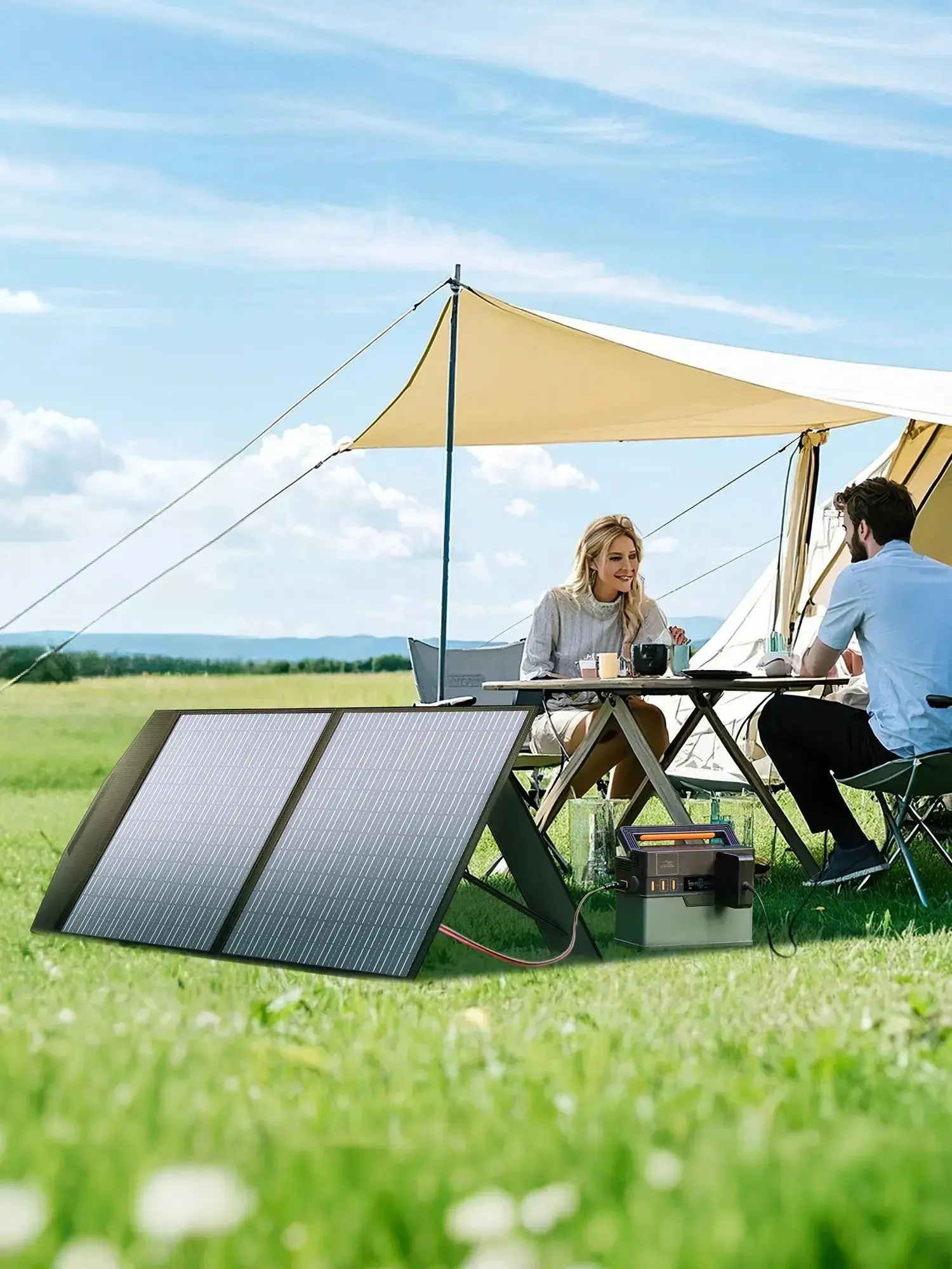 ALLPOWER Solar Generator Kit 1600W (R1500 LITE + SP027 100W Solar Panel) - Image 14