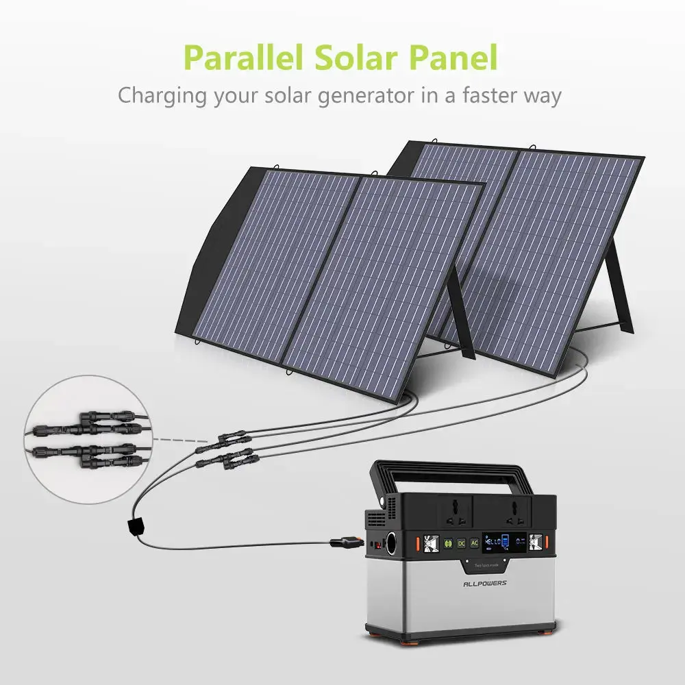 ALLPOWERS 2PCS SP027 Portable Foldable Solar Panel 100W - Image 6