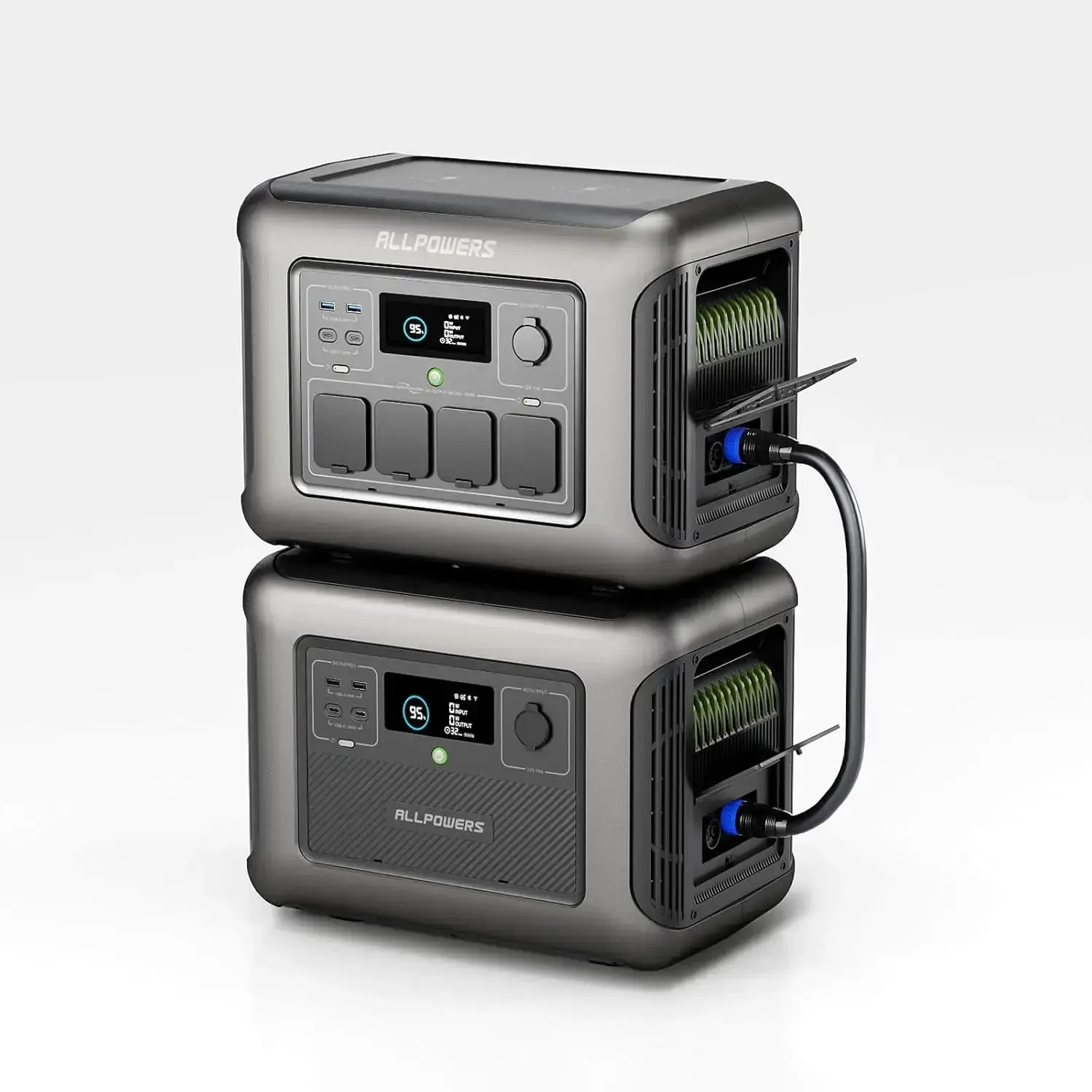ALLPOWERS R1500 Portable Power Station 1800W 1152Wh LiFeP04 Battery - Image 11