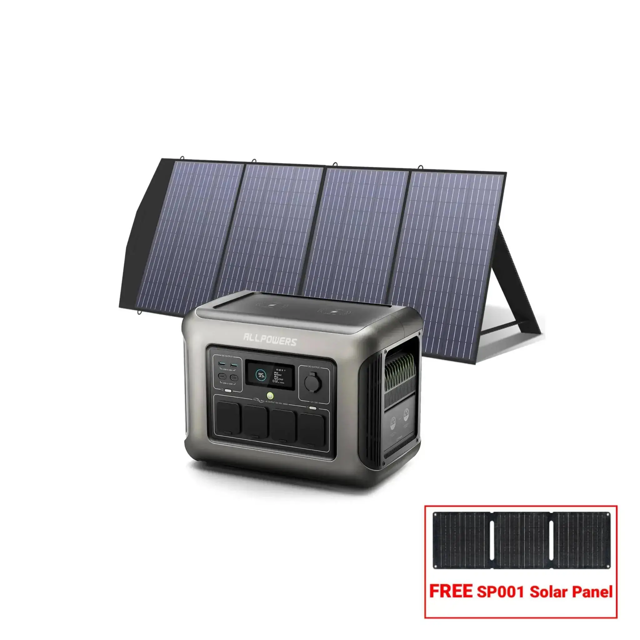 ALLPOWERS R1500 Portable Power Station 1800W 1152Wh LiFeP04 Battery - Image 16