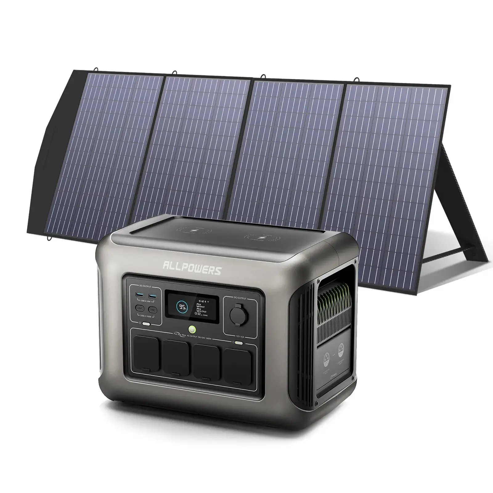 ALLPOWERS R1500 Portable Power Station 1800W 1152Wh LiFeP04 Battery - Image 8