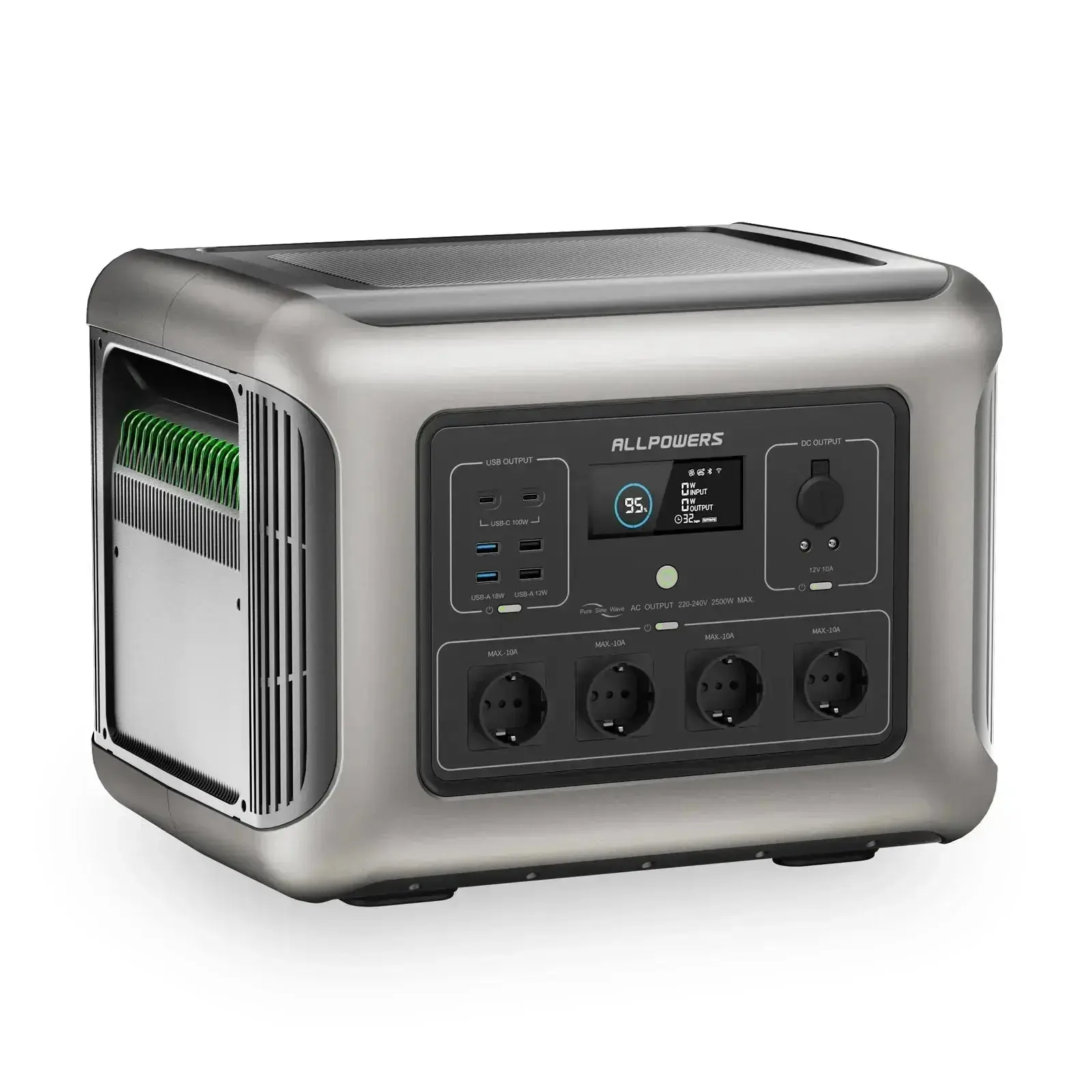 ALLPOWERS R2500 V2 Portable Power Station 2500W 1920Wh LiFeP04 Battery - Image 6