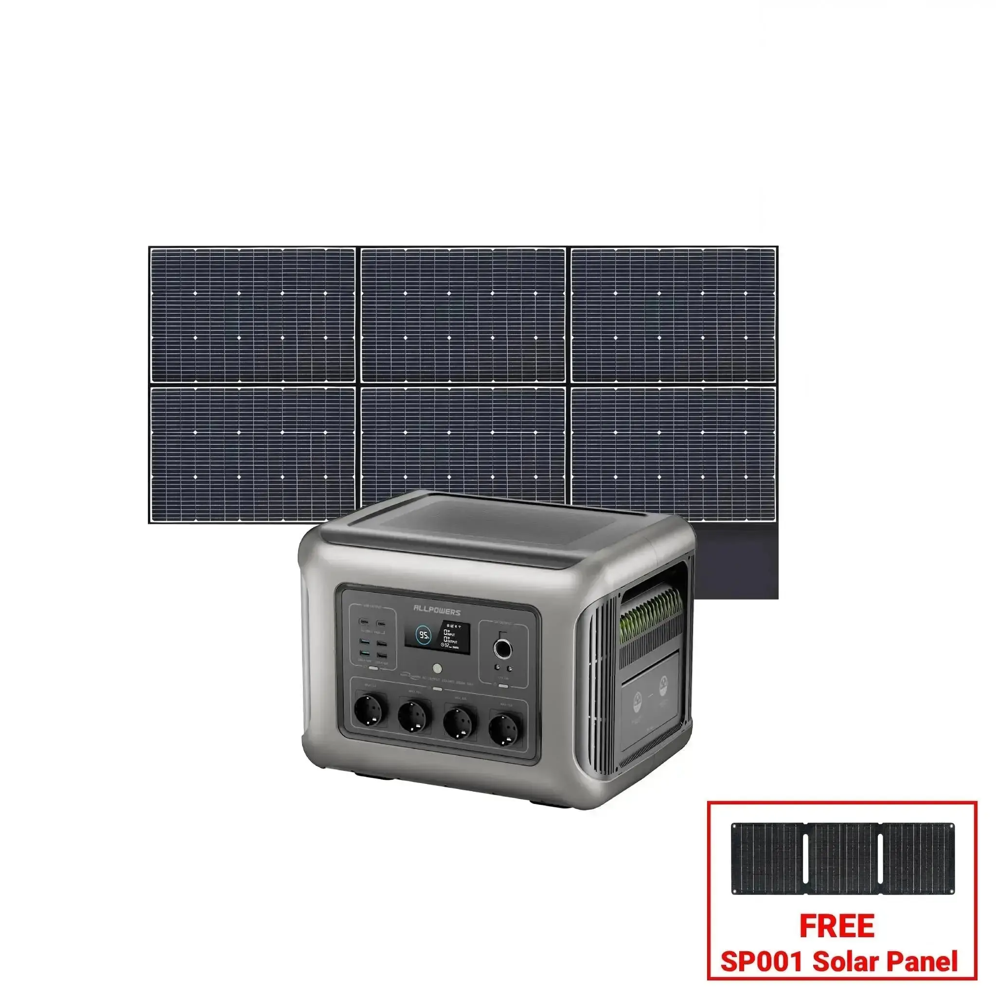 ALLPOWERS R2500 V2 Portable Power Station 2500W 1920Wh LiFeP04 Battery - Image 16