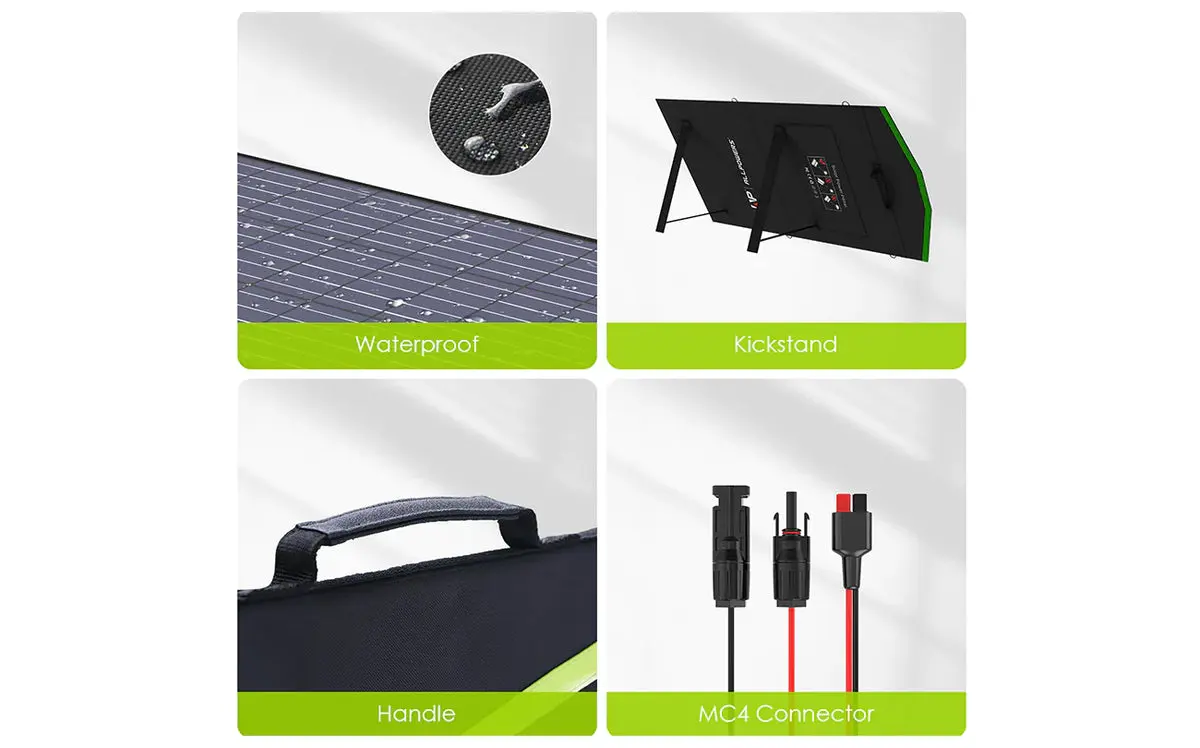 ALLPOWERS Solar Generator Kit 600W (R600 + SP027 100W Solar Panel) - Image 11