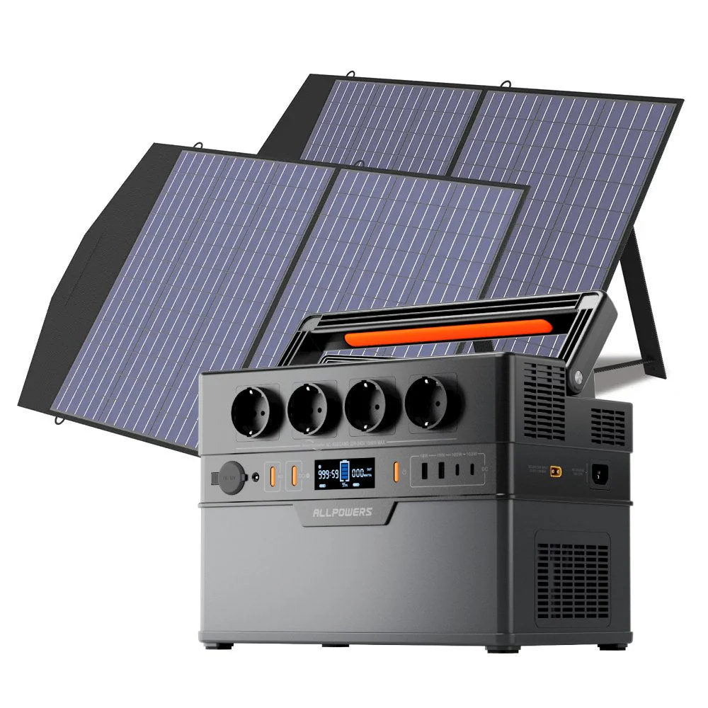 ALLPOWERS Solar Generator Kit 1500W (S1500 PLUS + SP027 Solar Panel) - Image 11