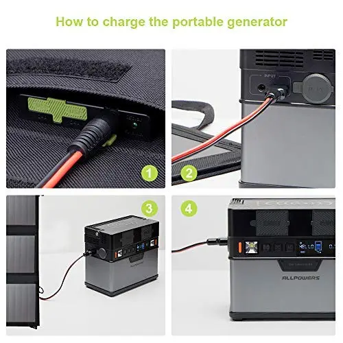 ALLPOWERS Solar Generator Kit 700W (S700 + SP012 100W Solar Panel) - Image 10