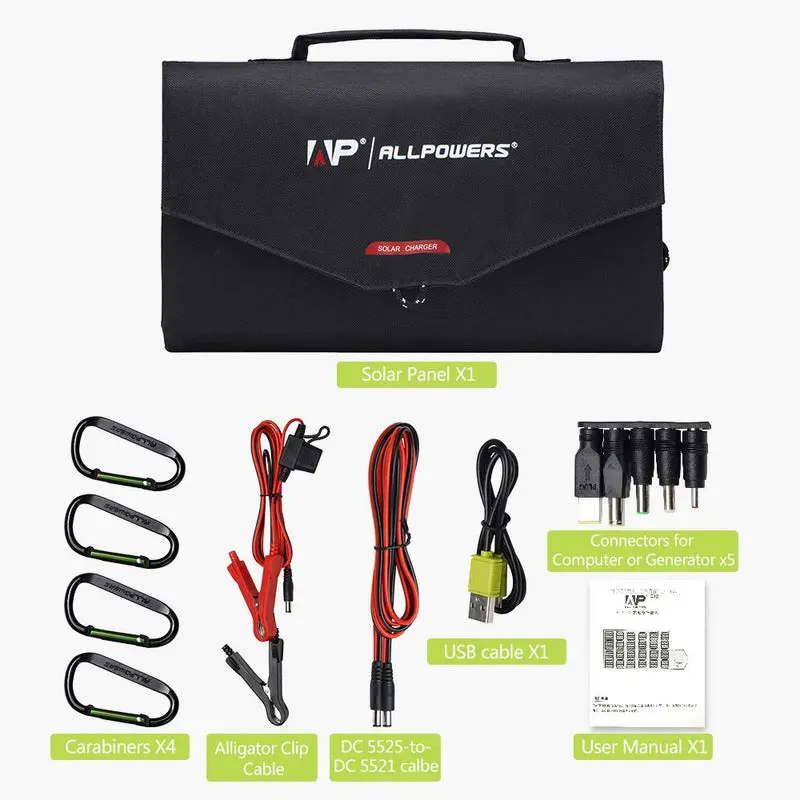 ALLPOWERS Solar Generator Kit 700W (S700 + SP012 100W Solar Panel) - Image 12
