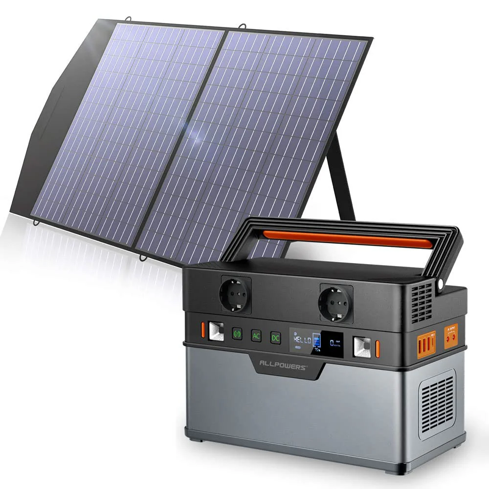ALLPOWERS Solar Generator Kit 700W (S700 + SP027 100W Solar Panel) - Image 3