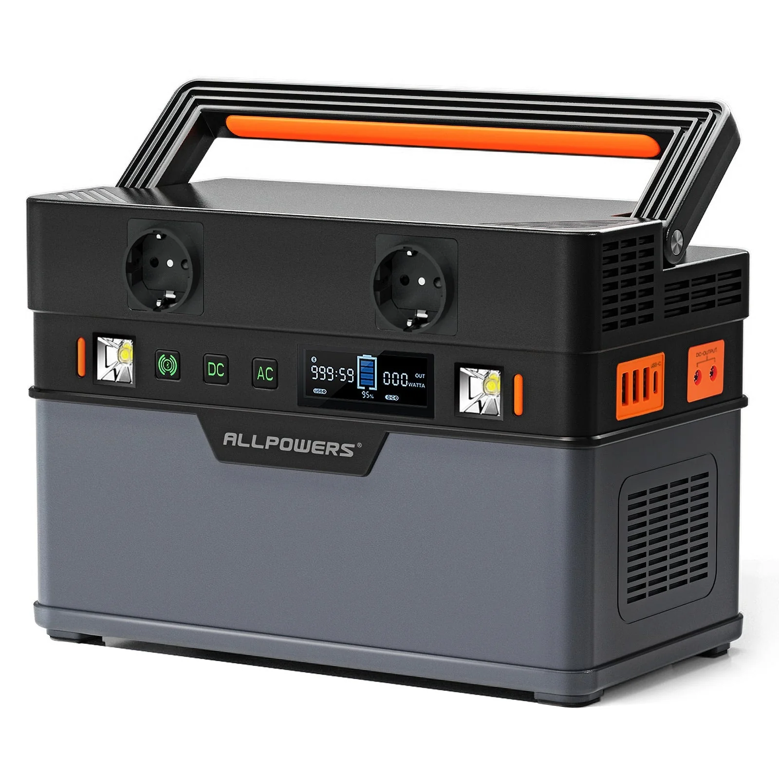 ALLPOWERS Solar Generator Kit 700W (S700 + SP027 100W Solar Panel) - Image 4