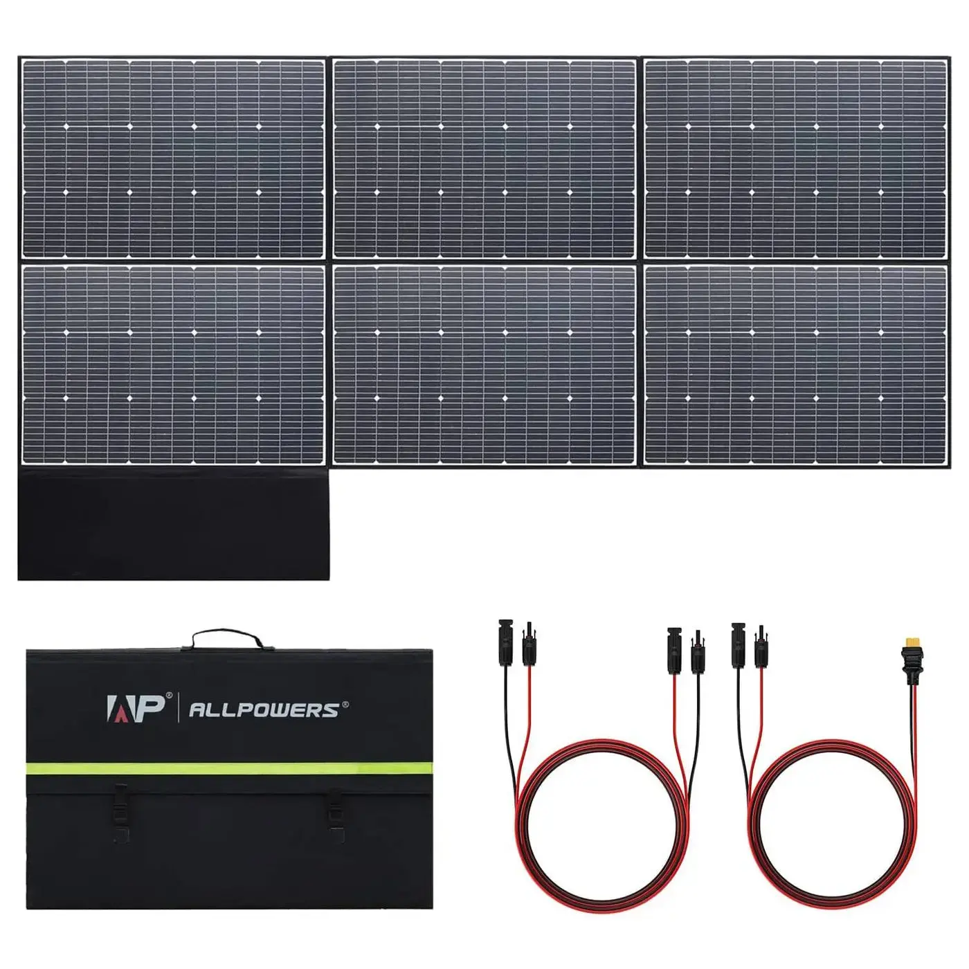 ALLPOWERS Solar Generator Kit 1800W (R1500 + SP039 600W Solar Panel) - Image 3