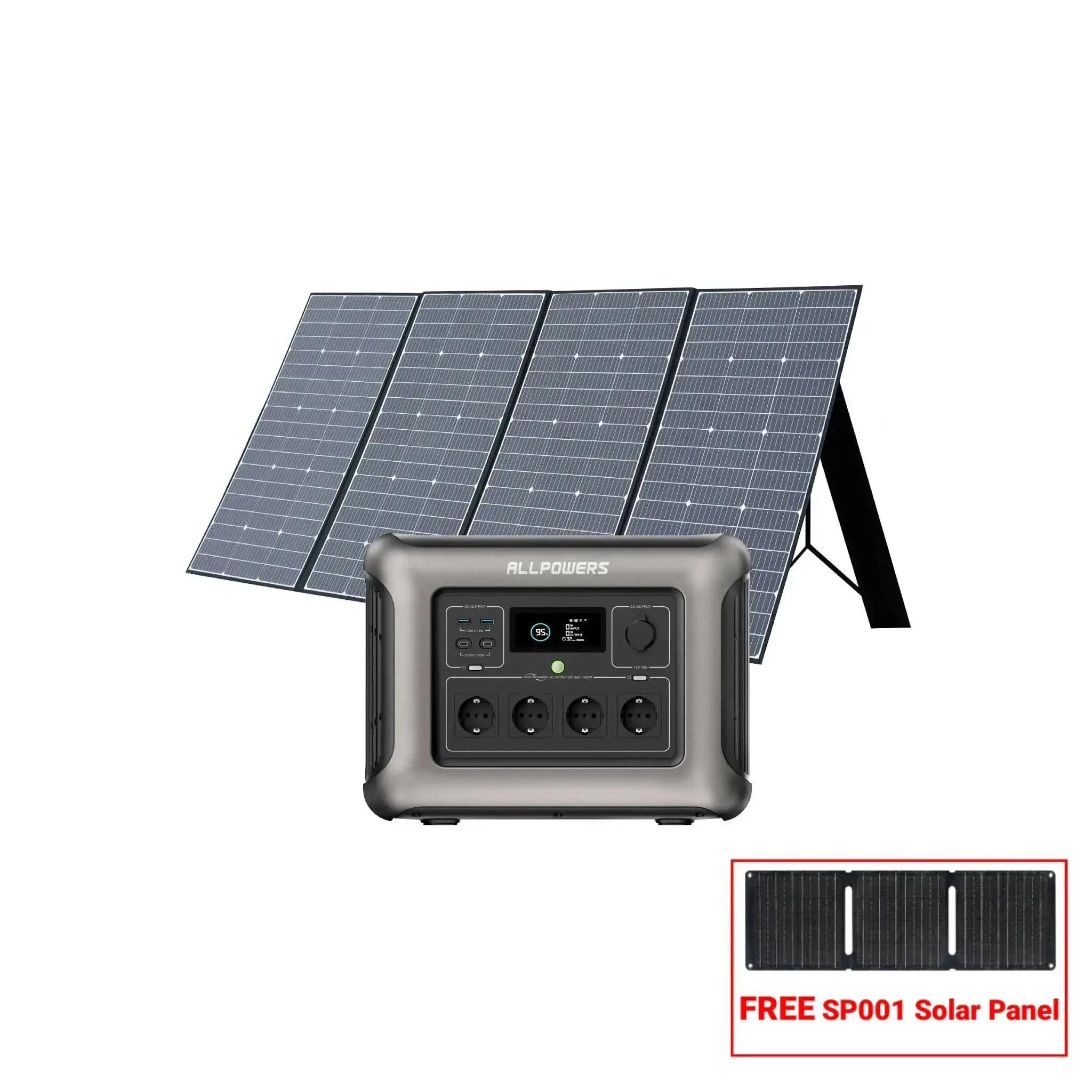 ALLPOWERS R1500 Portable Power Station 1800W 1152Wh LiFeP04 Battery - Image 17