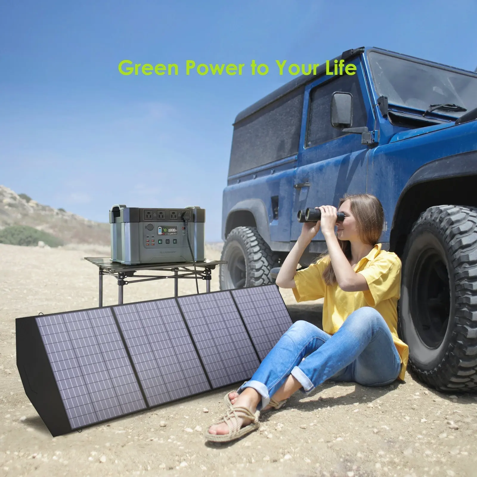 ALLPOWERS SP033 Portable Solar Panel 200W - Image 8