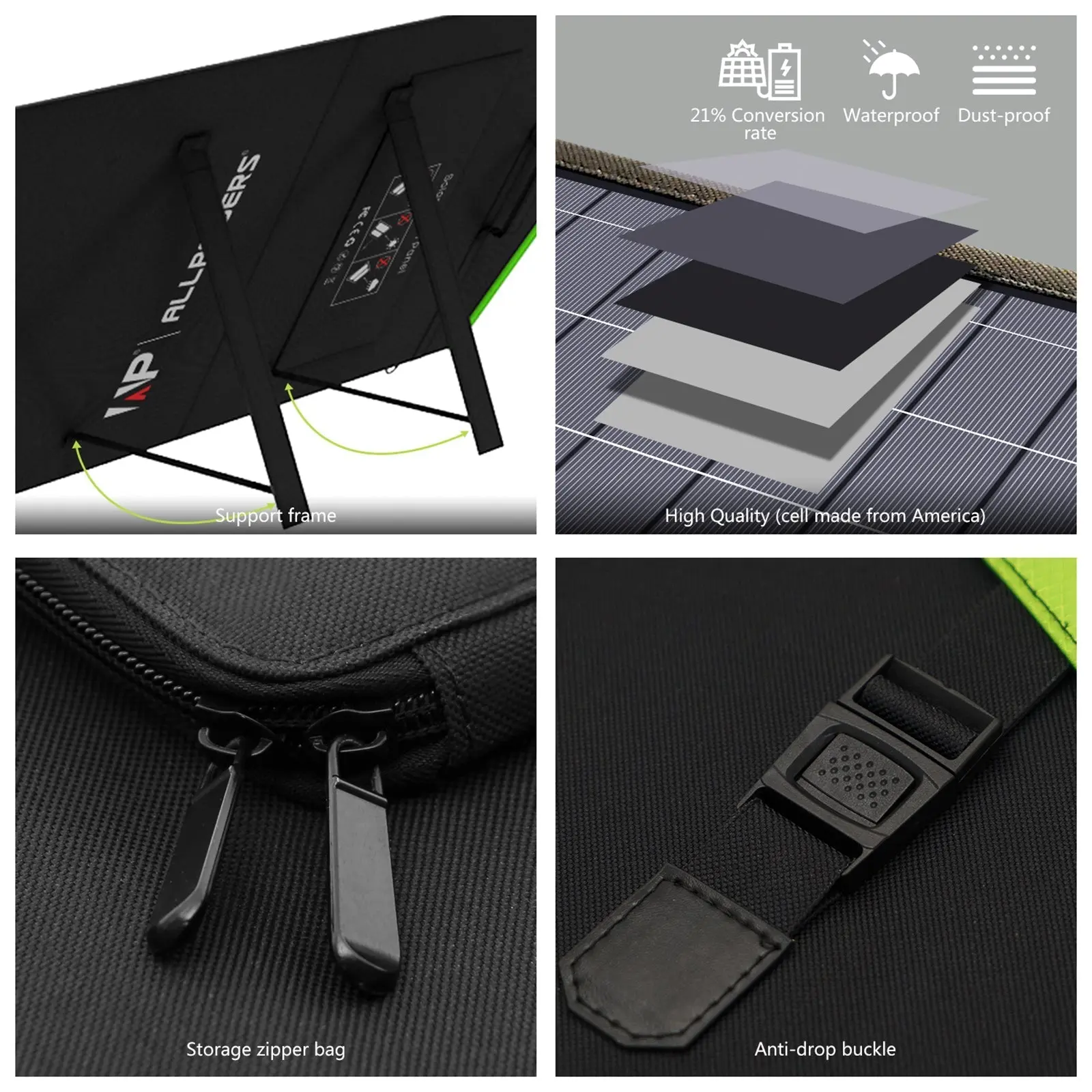 ALLPOWERS SP033 Portable Solar Panel 200W - Image 10